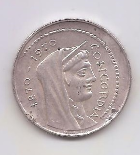 ITALIA DEL AÑO 1970 DE 1000 LIRAS